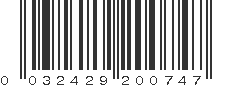 UPC 032429200747