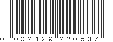 UPC 032429220837