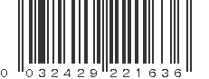 UPC 032429221636