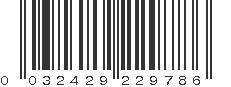 UPC 032429229786