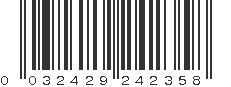 UPC 032429242358