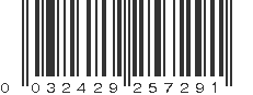 UPC 032429257291