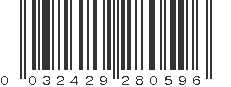 UPC 032429280596