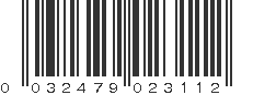 UPC 032479023112