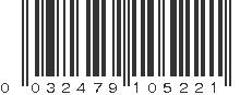 UPC 032479105221