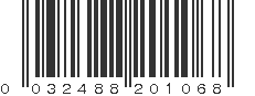 UPC 032488201068