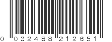 UPC 032488212651