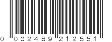 UPC 032489212551