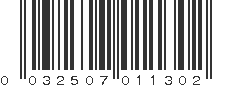 UPC 032507011302