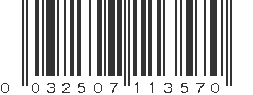 UPC 032507113570