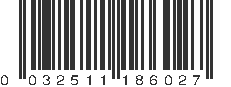 UPC 032511186027