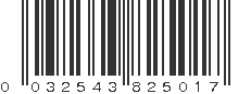 UPC 032543825017