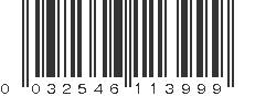 UPC 032546113999