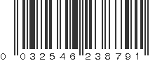 UPC 032546238791