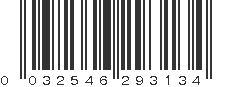 UPC 032546293134