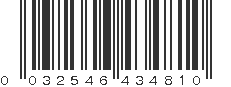 UPC 032546434810