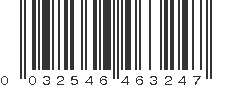 UPC 032546463247