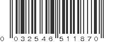 UPC 032546511870