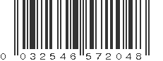 UPC 032546572048