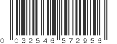 UPC 032546572956