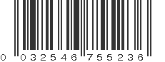 UPC 032546755236