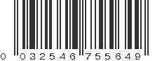 UPC 032546755649