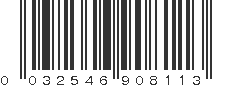 UPC 032546908113