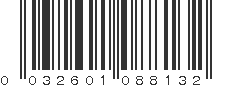 UPC 032601088132