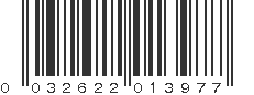 UPC 032622013977