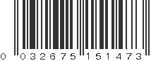 UPC 032675151473