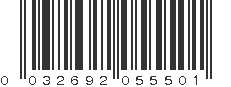 UPC 032692055501