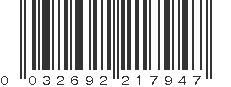 UPC 032692217947