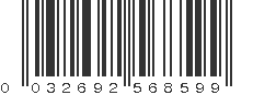 UPC 032692568599