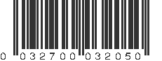 UPC 032700032050