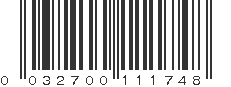 UPC 032700111748