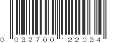 UPC 032700122034