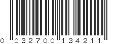 UPC 032700134211