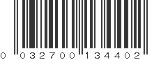 UPC 032700134402