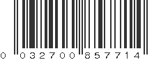 UPC 032700857714