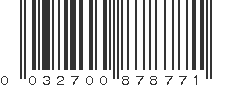 UPC 032700878771