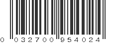 UPC 032700954024