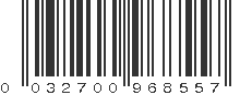 UPC 032700968557