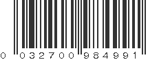 UPC 032700984991