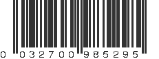 UPC 032700985295