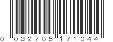 UPC 032705171044