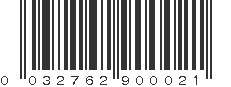 UPC 032762900021