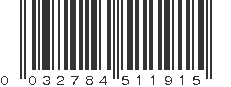 UPC 032784511915