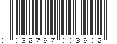 UPC 032797003902