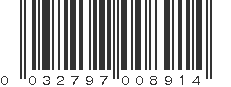 UPC 032797008914