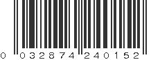 UPC 032874240152